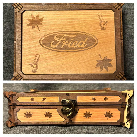 Fried Weed themed box