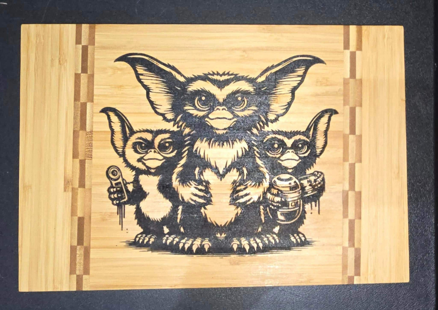 Gremlins Themed cutting board