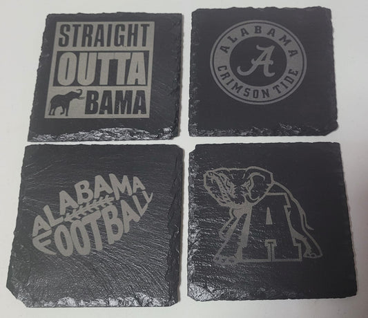 Alabama Slate Coasters