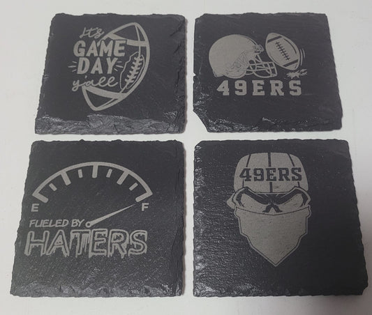 49er's Slate Coasters