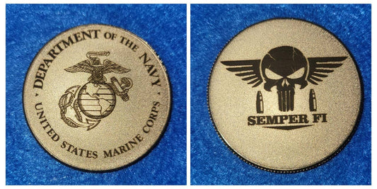 USMC Marines themed coin