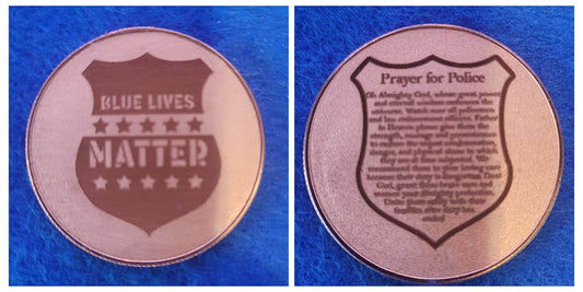 Police Themed coin
