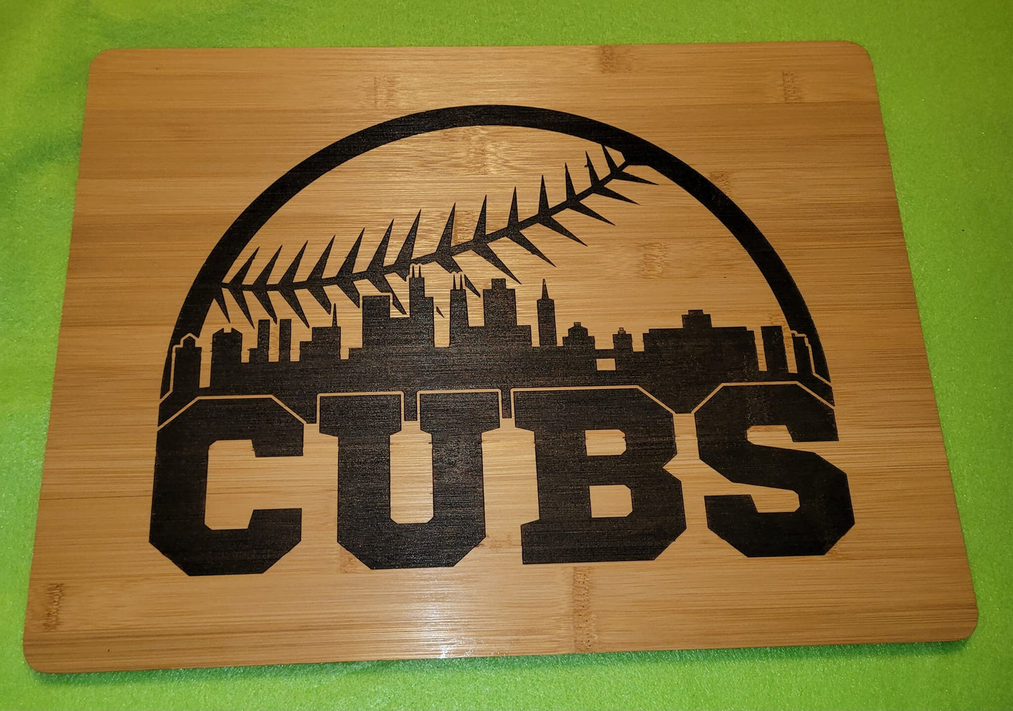 Chicago Themed Cutting board