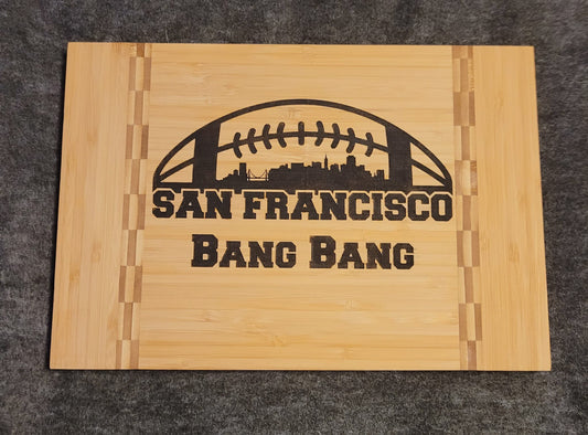 San Francisco Themed cutting board
