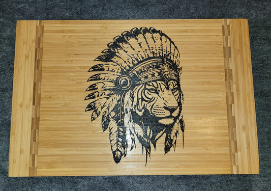 Native American Themed cutting board