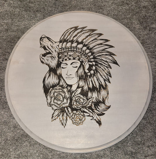 Native American Themed plaque