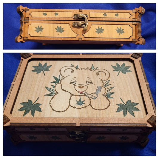 Hi Bear Weed themed box
