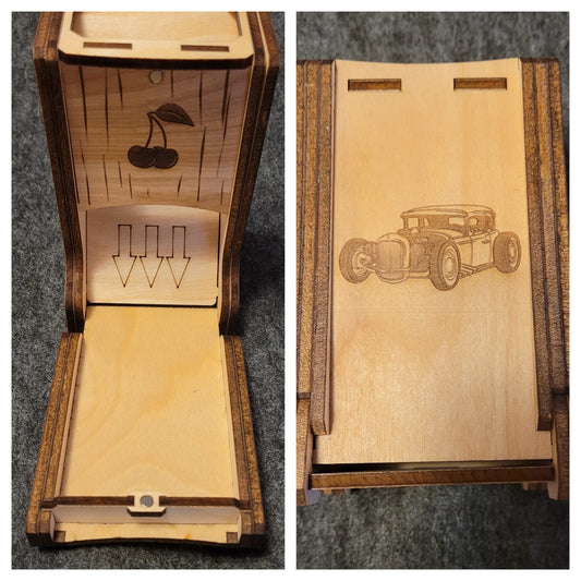 Car themed Dice roller box